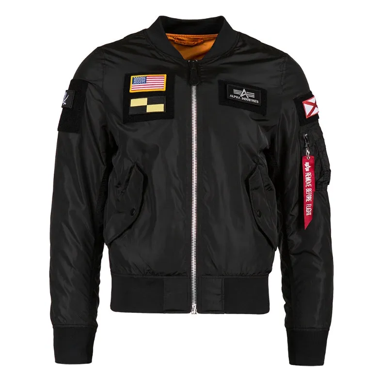 ALPHA L-2B FLEX FLIGHT JACKET (Black)