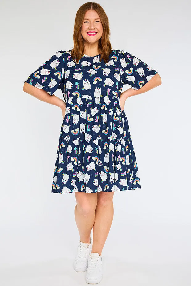 Jackson Caticorns Navy Dress