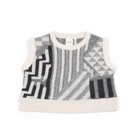 Journey Crop Vest Cream