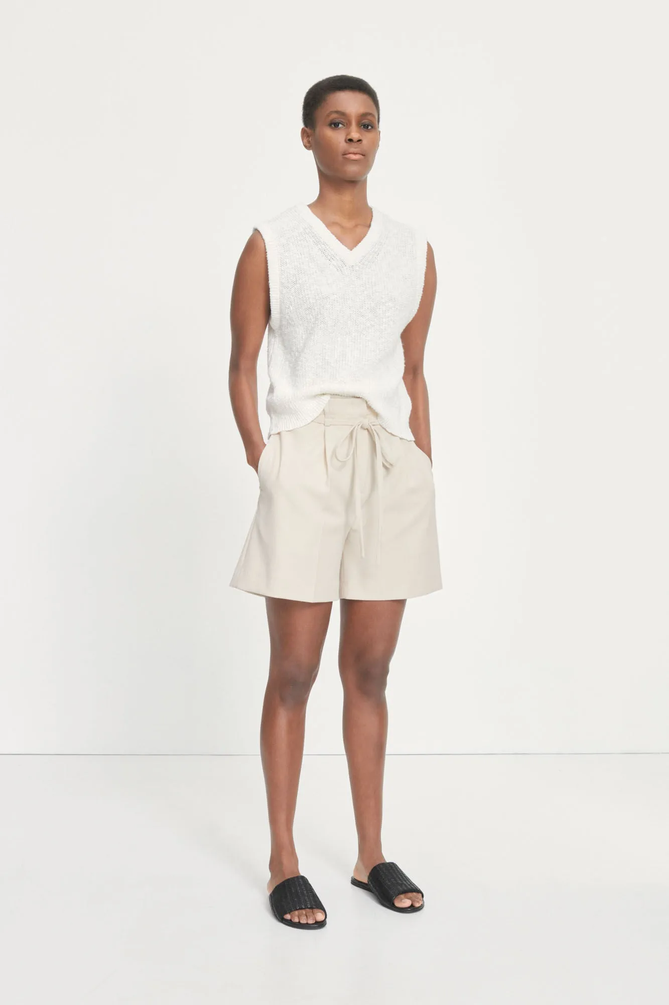Samsøe Samsøe - Zoey Vest - Antique White