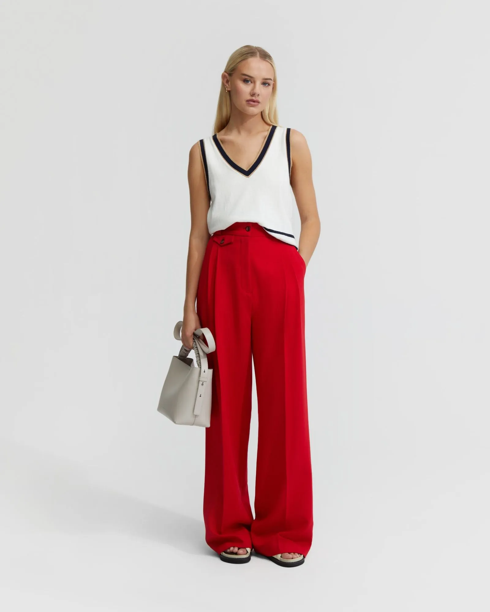 Tatiana Cashmere Blend Vest
