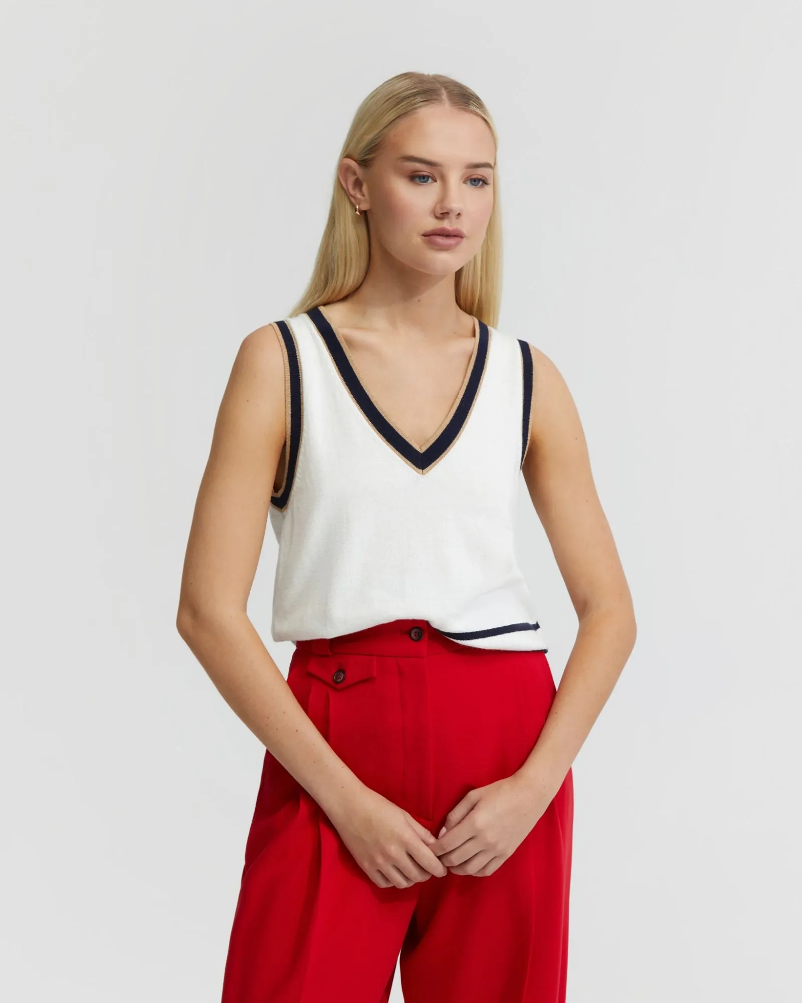 Tatiana Cashmere Blend Vest