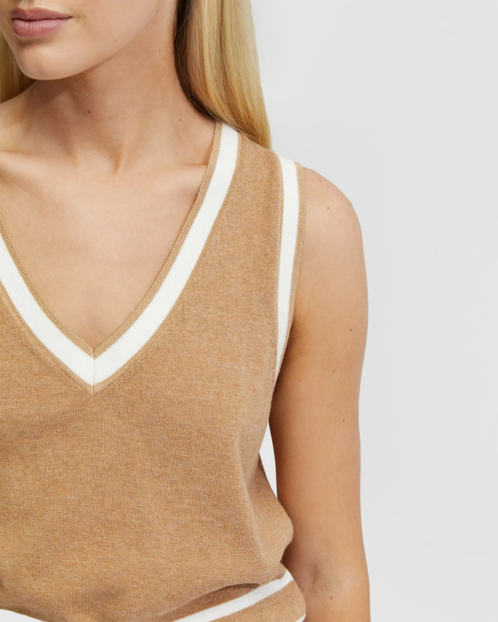 Tatiana Cashmere Blend Vest