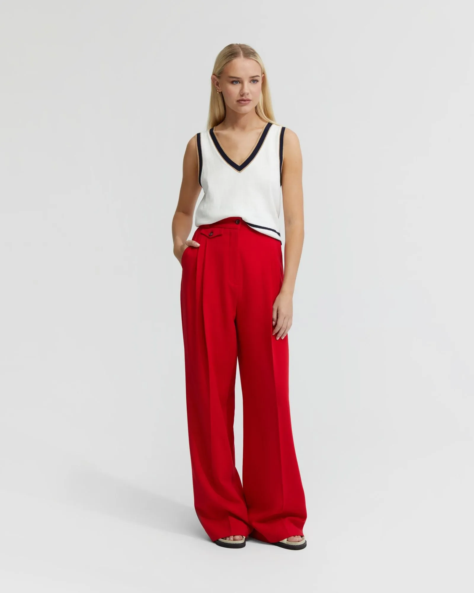 Tatiana Cashmere Blend Vest