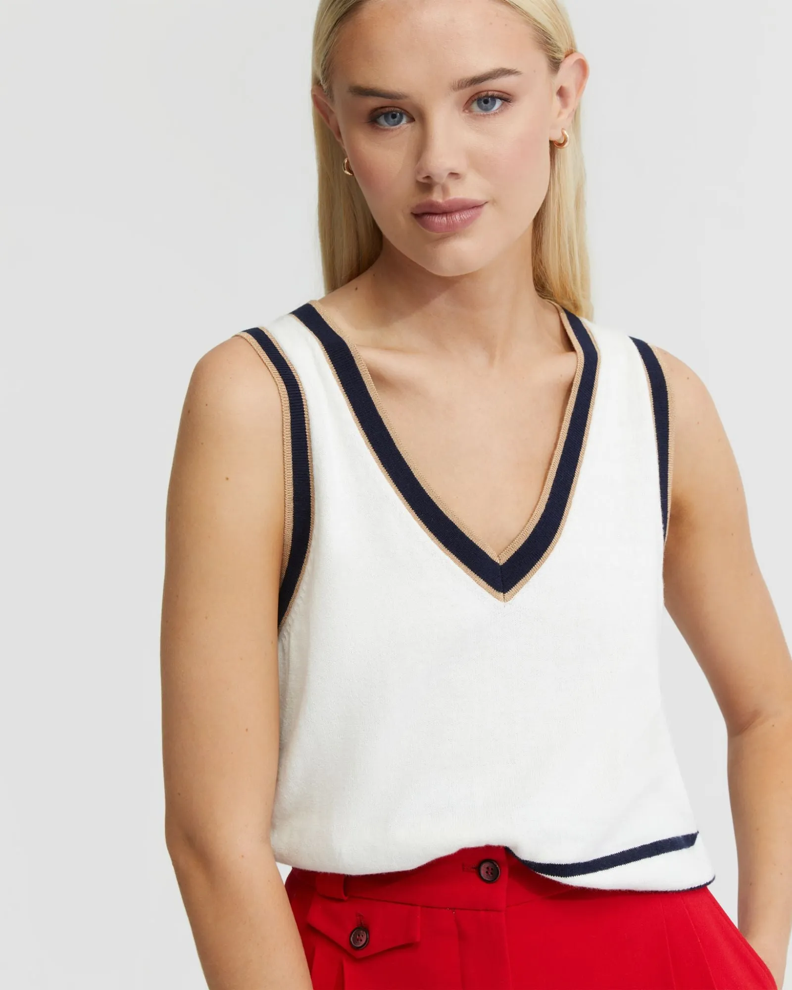 Tatiana Cashmere Blend Vest