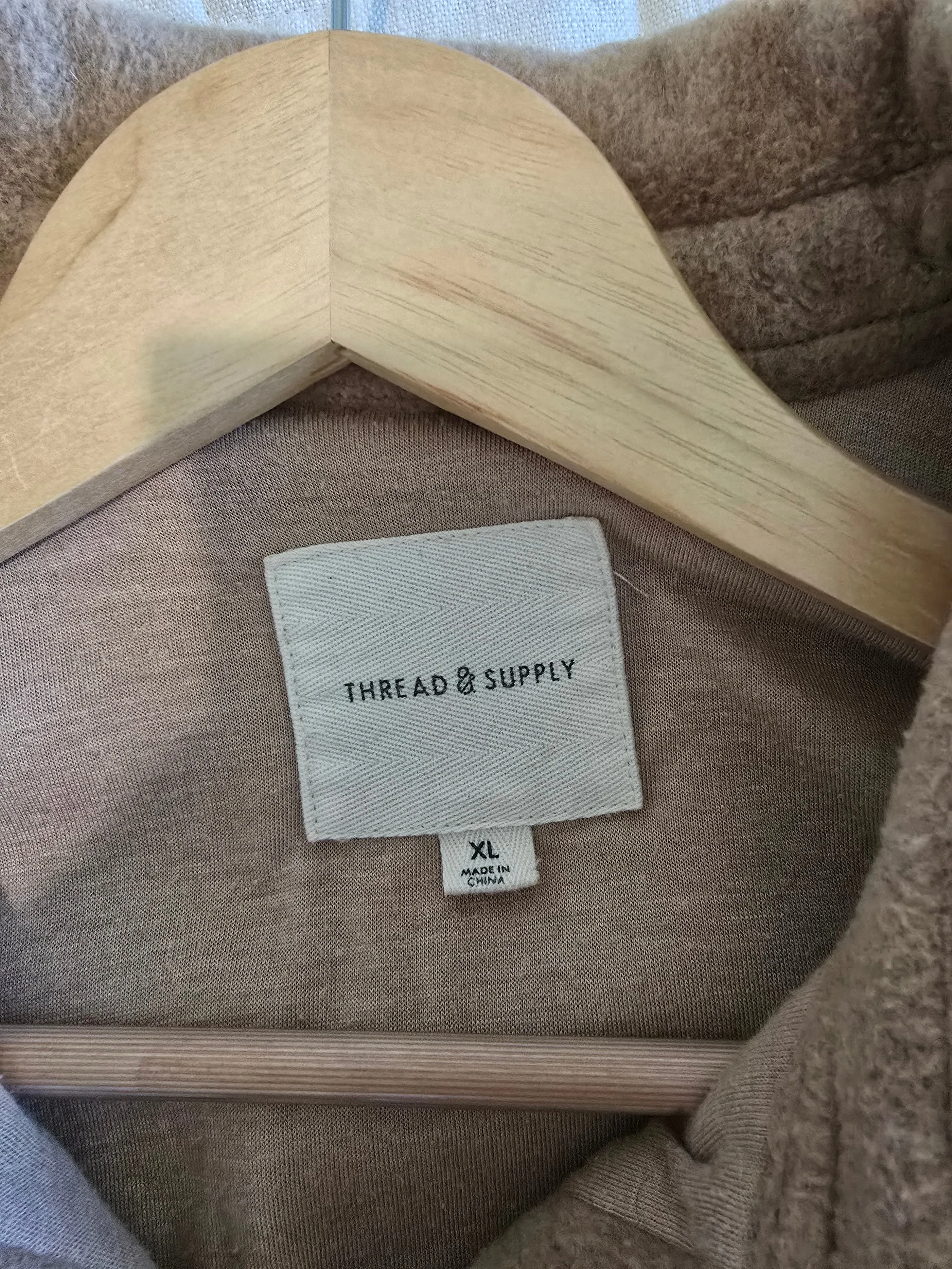 Thread & Supply Camel Shacket (XL)