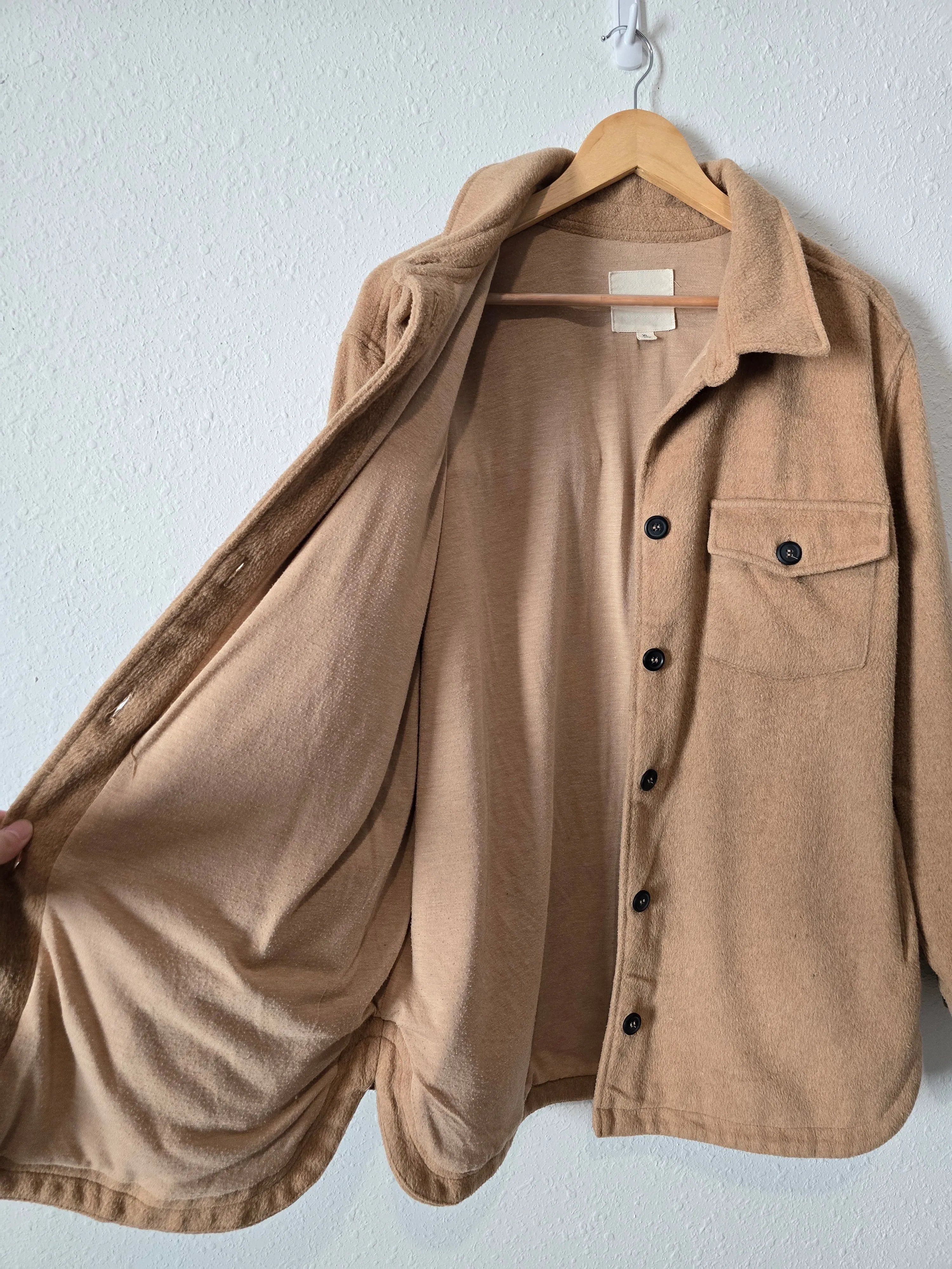 Thread & Supply Camel Shacket (XL)