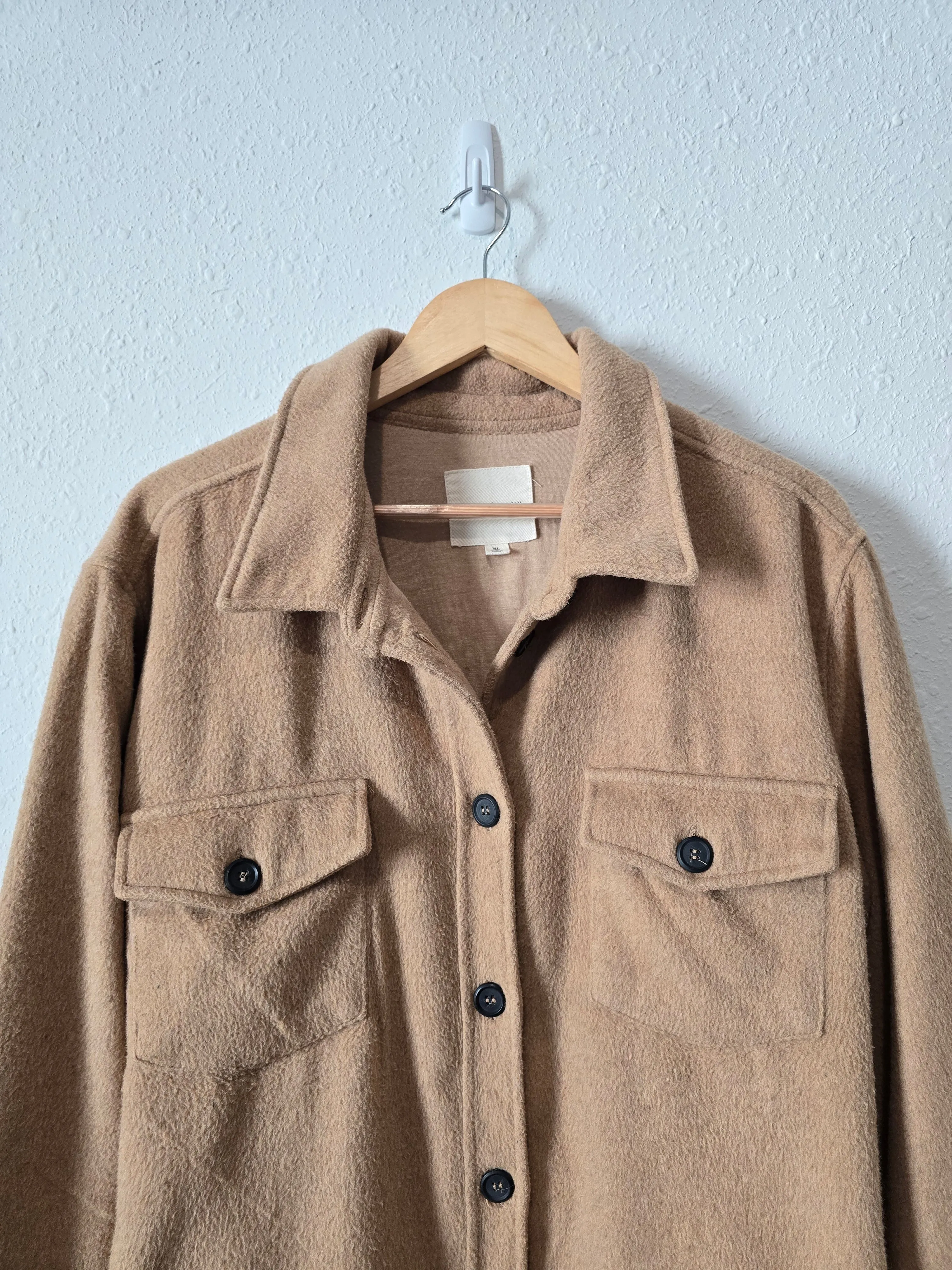Thread & Supply Camel Shacket (XL)