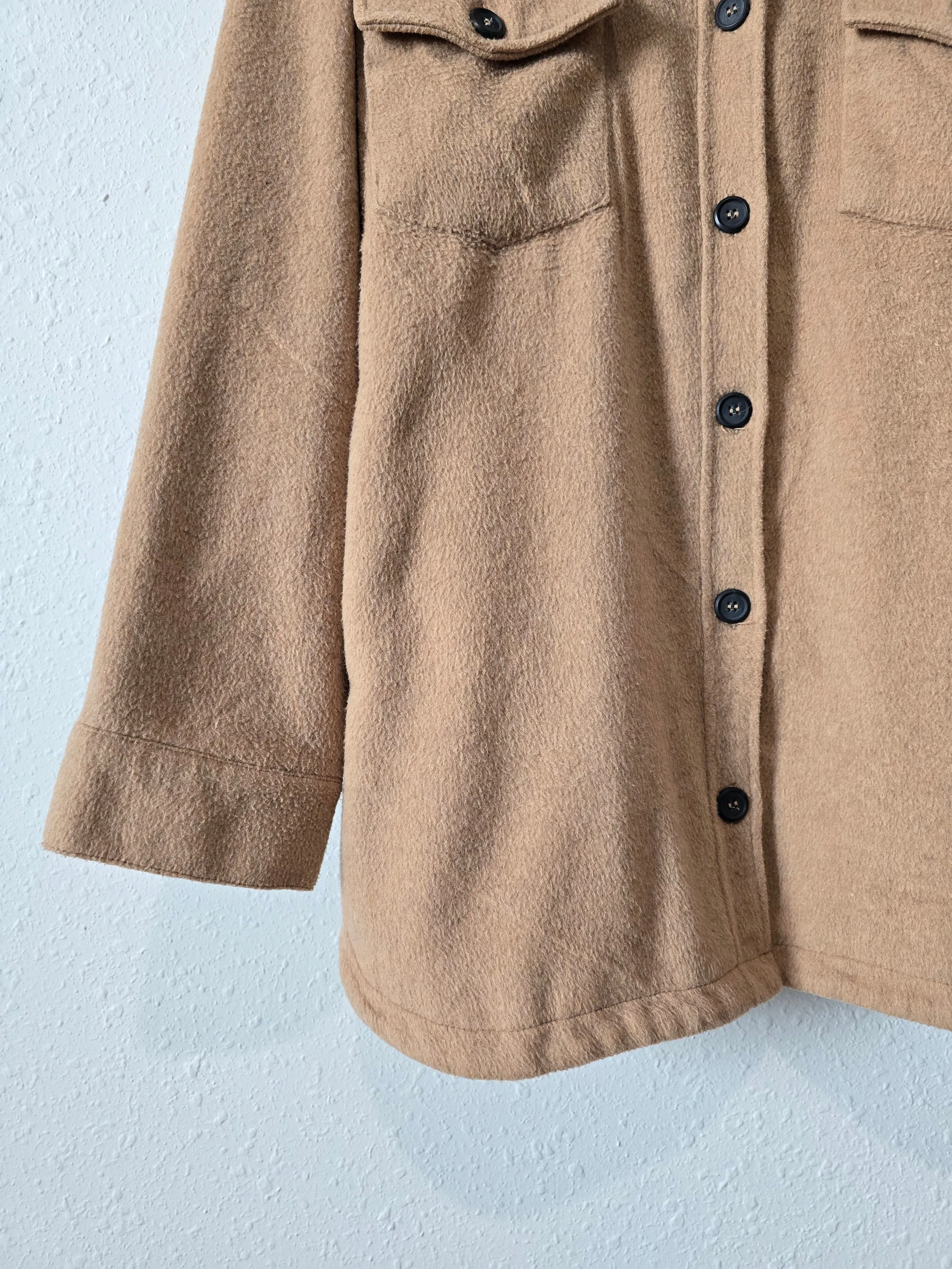 Thread & Supply Camel Shacket (XL)